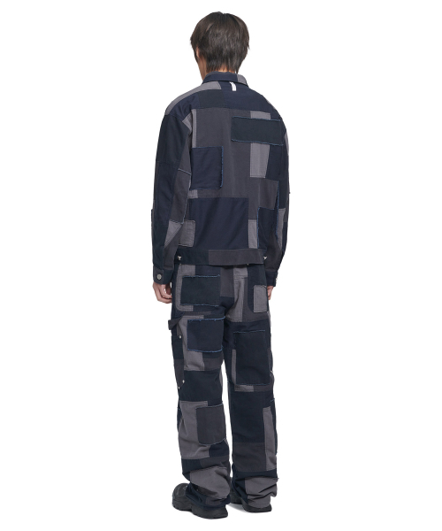 NOMANUAL(NOMANUAL)の「MULTI PANEL WORK PANTS - WASHED NAVY(その他パンツ・レディース・その他・SMALL/MEDIUM/LARGE)」の4枚目の写真