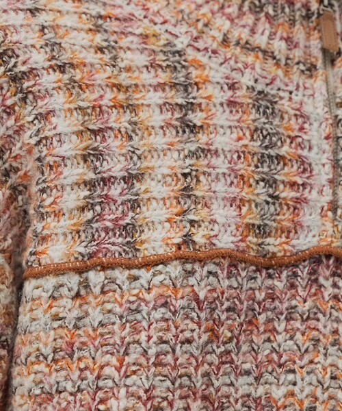 PUBLIC TOKYO（パブリックトウキョウ）の「ミックスカラーハーフZIPニット（ニット/セーター・レディース・ピンク/ブラック・FREE）」の20枚目の写真