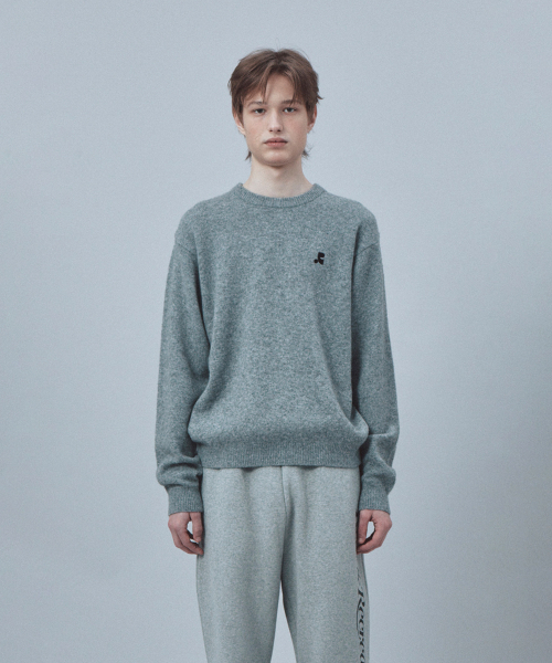 Rest&Recreation(レストアンドレクリエーション)の「LOGO CREW NECK SWEATER - GREY(ニット/セーター・メンズ・その他・LARGE/X-LARGE)」の3枚目の写真