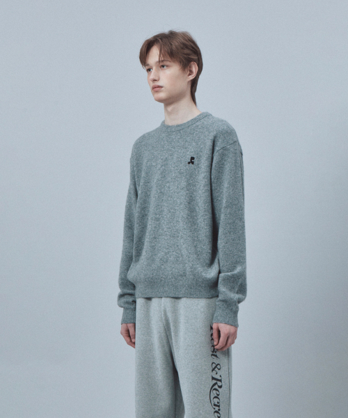 Rest&Recreation(レストアンドレクリエーション)の「LOGO CREW NECK SWEATER - GREY(ニット/セーター・メンズ・その他・LARGE/X-LARGE)」の4枚目の写真