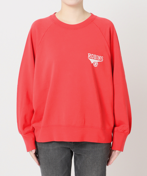 JOURNAL STANDARD relume（ジャーナルスタンダード　レリューム）の「《追加》ワンポイントロゴスウェット（スウェット・レディース・ネイビー/チャコールグレー/レッド・FREE）」の15枚目の写真