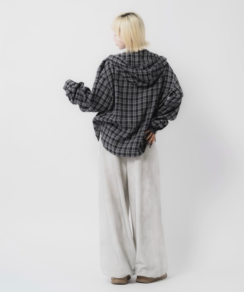 17HR（セブンティーンアワーズ）の「【ユニセックス】ヴィンテージライクスウェットパンツ（スウェットパンツ・レディース・ブラック/グレー・FREE）」の11枚目の写真