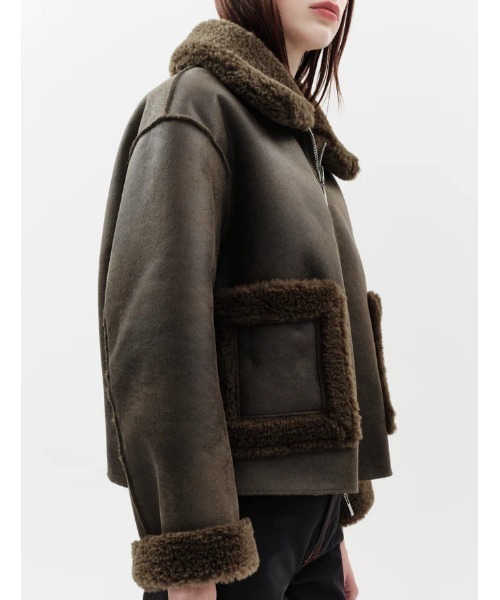 jakke（ジャッキー）の「VERA JACKET（その他アウター・レディース・カーキ・S）」の4枚目の写真