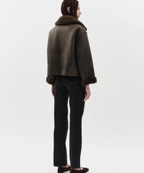 jakke（ジャッキー）の「VERA JACKET（その他アウター・レディース・カーキ・S）」の3枚目の写真