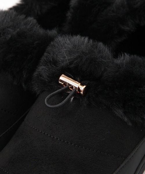 GLOBAL WORK（グローバルワーク）の「エアかるファーモックシューズ/603218（その他シューズ・レディース・カーキ/ブラック/グレー系その他/ベージュ・MEDIUM/LARGE/X-LARGE）」の17枚目の写真