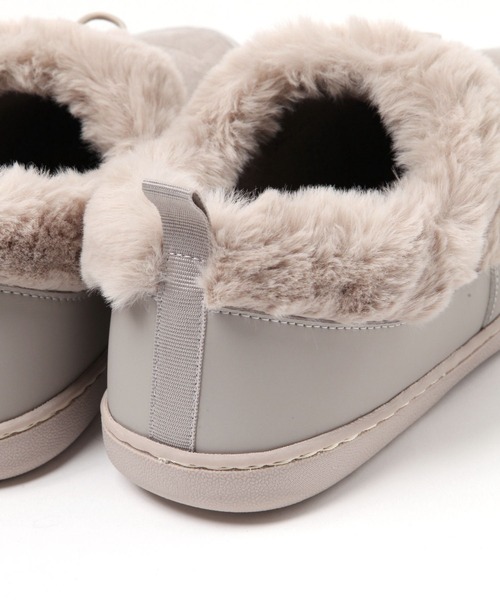 GLOBAL WORK（グローバルワーク）の「エアかるファーモックシューズ/603218（その他シューズ・レディース・カーキ/ブラック/グレー系その他/ベージュ・MEDIUM/LARGE/X-LARGE）」の21枚目の写真