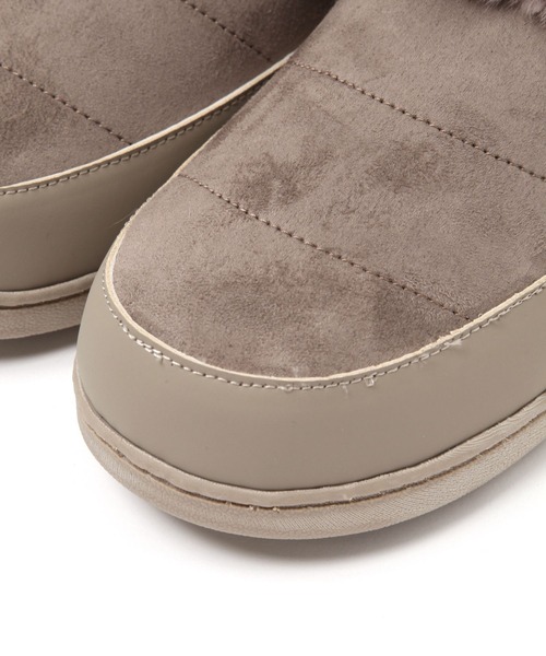 GLOBAL WORK（グローバルワーク）の「エアかるファーモックシューズ/603218（その他シューズ・レディース・カーキ/ブラック/グレー系その他/ベージュ・MEDIUM/LARGE/X-LARGE）」の22枚目の写真