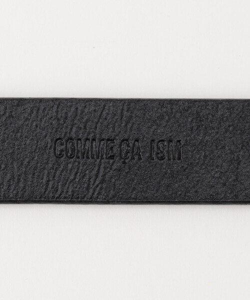 COMME CA ISM(コムサイズム)の「3点尾錠 ナロー ベルト(ベルト・メンズ・ブラック・FREE)」の3枚目の写真
