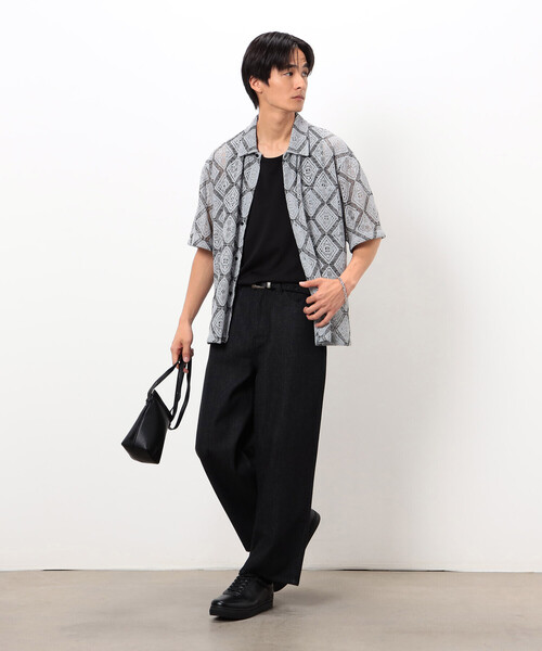 COMME CA ISM(コムサイズム)の「3点尾錠 ナロー ベルト(ベルト・メンズ・ブラック・FREE)」の6枚目の写真