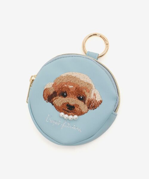 MAJESTIC LEGON(マジェスティックレゴン)の「アニマルサークルチャームポーチ(ポーチ・レディース・ブルー/アイボリー/ピンク・FREE)」の9枚目の写真