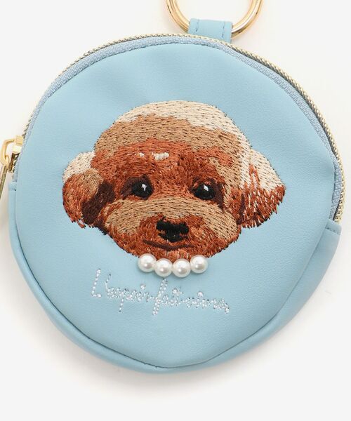 MAJESTIC LEGON(マジェスティックレゴン)の「アニマルサークルチャームポーチ(ポーチ・レディース・ブルー/アイボリー/ピンク・FREE)」の16枚目の写真