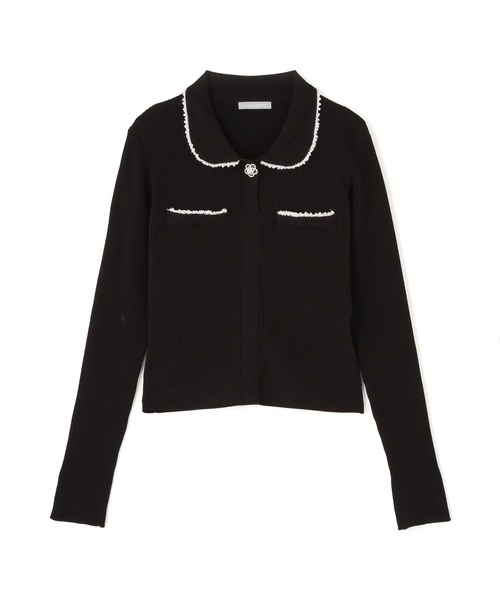 ◇パールブレードエリツキニット（ニット/セーター）｜JILL by JILL