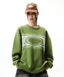 CRITIC（クリティック）の「WORMHOLE NOISE KNIT GREEN（ニット/セーター）」
