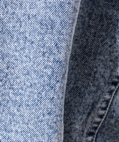 GLOSTER（グロスター）の「デニムストームライダース 裏ボア デニムジャケット（デニムジャケット・メンズ・ブラック/ブルー系その他2/ブルー系その他・XL/L/M）」の9枚目の写真