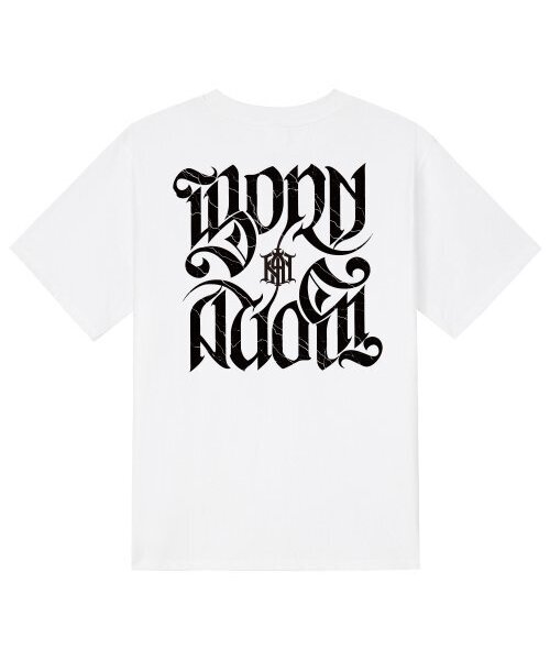 KAN6312(カン6312)の「KTW0091 ビボンアゲイン 半袖Tシャツ - ホワイト(Tシャツ/カットソー・メンズ・その他・LARGE/MEDIUM/SMALL/X-LARGE)」の1枚目の写真