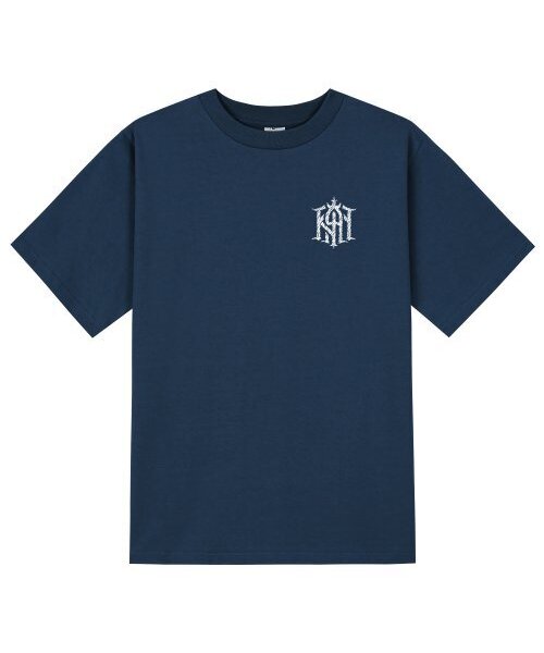 KAN6312(カン6312)の「KTN0175 オールドカン 半袖Tシャツ - ネイビー(Tシャツ/カットソー・メンズ・その他・SMALL/MEDIUM/LARGE/X-LARGE)」の1枚目の写真