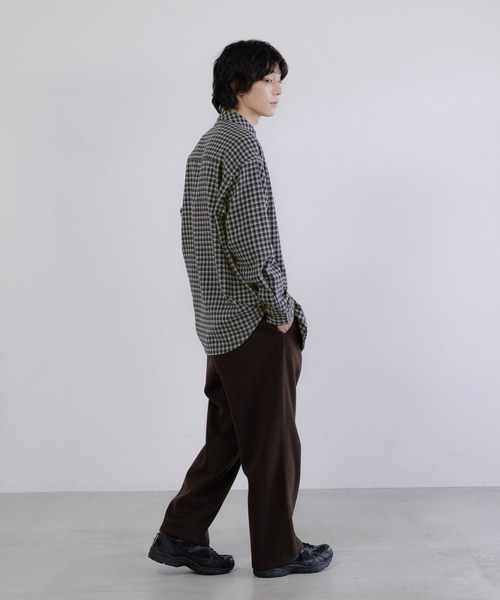 LOWRYS FARM（ローリーズファーム）の「【LFM(U)】キモウチェックシャツ　 635570（シャツ/ブラウス・メンズ・ブラック/ブルー・MEDIUM/LARGE）」の13枚目の写真