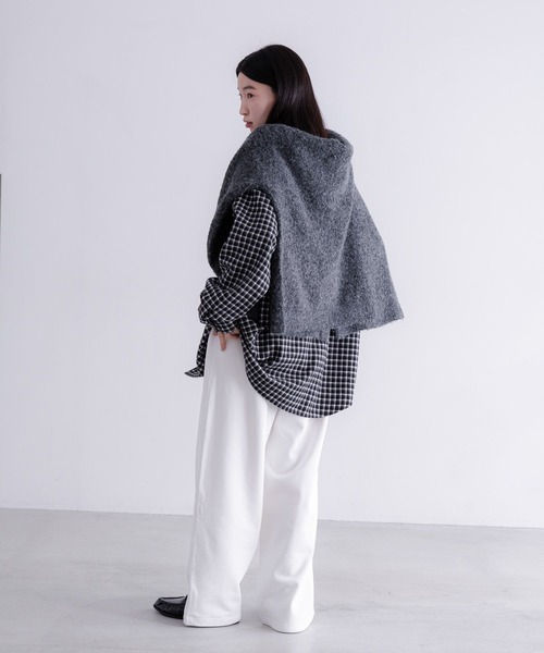 LOWRYS FARM（ローリーズファーム）の「【LFM(U)】キモウチェックシャツ　 635570（シャツ/ブラウス・メンズ・ブラック/ブルー・MEDIUM/LARGE）」の18枚目の写真