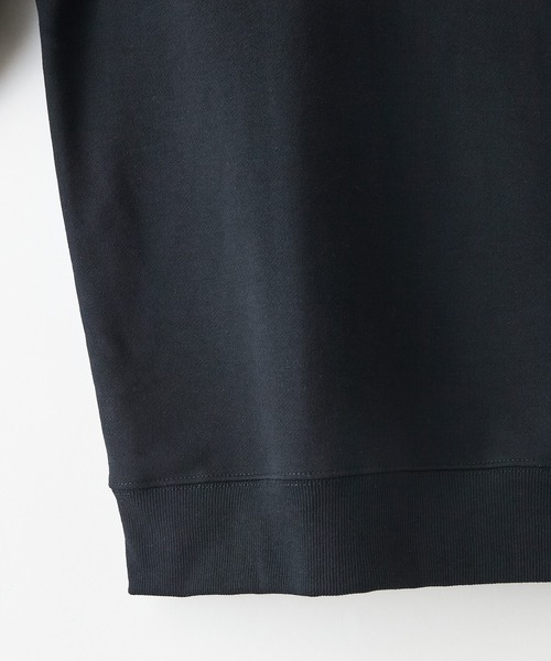 SAVIER(サビアー)の「【SAVIER:サビアー】【同デザインの商品とセットアップ可能】NY ロゴ刺繍 ルーズスウェット バルーンスリーブ 立体ロゴ ユニセックス(スウェット・メンズ・ネイビー/ブラック/杢グレー・MEDIUM/LARGE)」の11枚目の写真