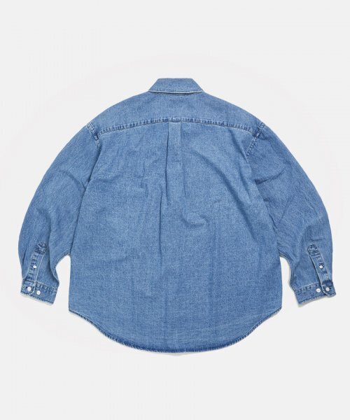 ESPIONAGE（エスピオナジ）の「Denim Over Shirt Washed Indigo（シャツ/ブラウス・メンズ・その他・X-LARGE/MEDIUM/LARGE）」の2枚目の写真