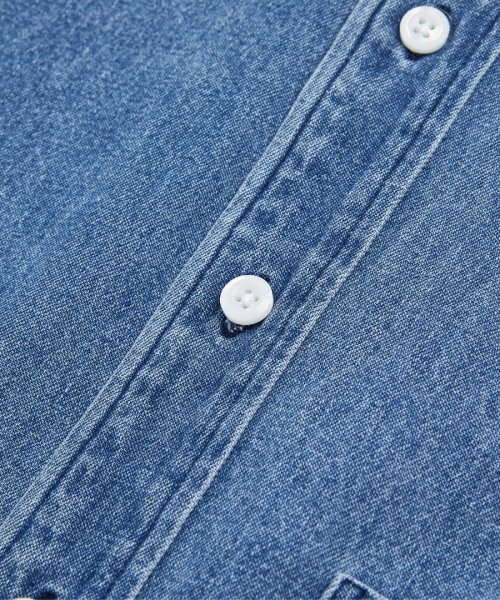 ESPIONAGE（エスピオナジ）の「Denim Over Shirt Washed Indigo（シャツ/ブラウス・メンズ・その他・X-LARGE/MEDIUM/LARGE）」の5枚目の写真