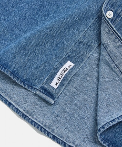 ESPIONAGE（エスピオナジ）の「Denim Over Shirt Washed Indigo（シャツ/ブラウス・メンズ・その他・X-LARGE/MEDIUM/LARGE）」の8枚目の写真