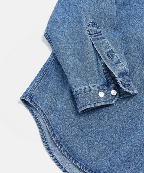ESPIONAGE（エスピオナジ）の「Denim Over Shirt Washed Indigo（シャツ/ブラウス・メンズ・その他・X-LARGE/MEDIUM/LARGE）」の10枚目の写真