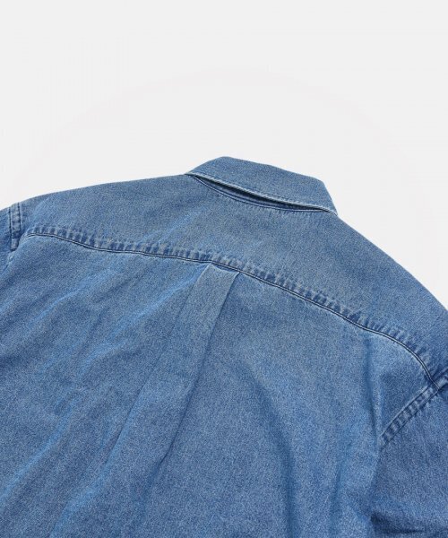 ESPIONAGE（エスピオナジ）の「Denim Over Shirt Washed Indigo（シャツ/ブラウス・メンズ・その他・X-LARGE/MEDIUM/LARGE）」の11枚目の写真