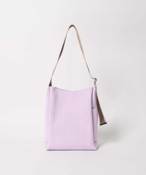 BEAUTY&YOUTH UNITED ARROWS（ビューティーアンドユースユナイテッドアローズ）の「ラインテープ ニット ショルダーバッグ（ショルダーバッグ・レディース・ブラック/ライラック・FREE）」の10枚目の写真