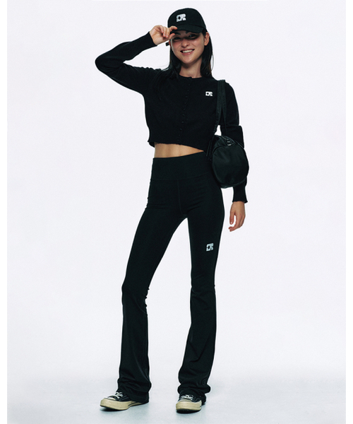 CENTAUR BOOTS CUT LEGGINGS_BLACK