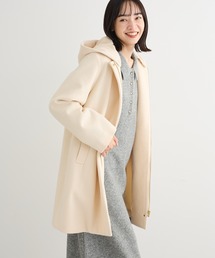 Green　Parks | 2wayフード取り外しAラインコート(ノーカラーコート)