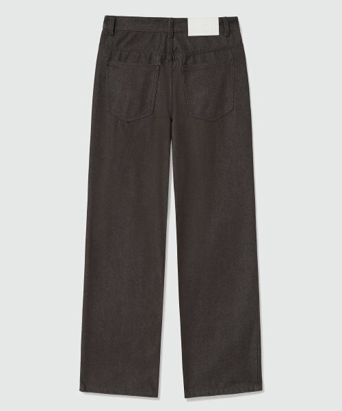 DECET（デケト）の「Dawn 2Pleats Wide Jeans DCPT007CPBrown（デニムパンツ・レディース・その他・26/28/30/32/34）」の10枚目の写真