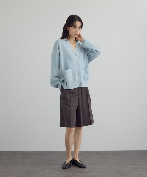 SALON adam et rope'（サロン アダム エ ロペ）の「【W S（ドゥーブル）】ソフトレザーフラットシューズ（パンプス・レディース・ブラック/ベージュ・37.5/37/36.5/36）」の9枚目の写真