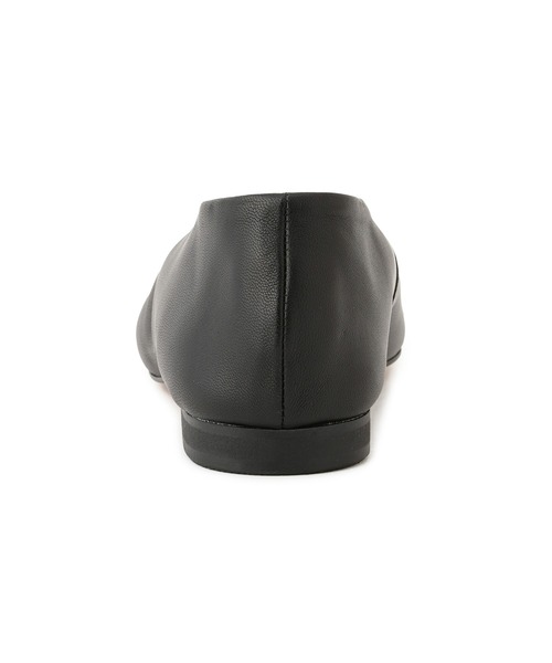 SALON adam et rope'（サロン アダム エ ロペ）の「【W S（ドゥーブル）】ソフトレザーフラットシューズ（パンプス・レディース・ブラック/ベージュ・37.5/37/36.5/36）」の20枚目の写真