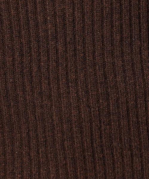 BEAUTY&YOUTH UNITED ARROWS（ビューティーアンドユースユナイテッドアローズ）の「BY 2×2リブVネックニットプルオーバー◆（ニット/セーター・レディース・ホワイト/ブラック/ライトグレー/ブラウン・FREE）」の18枚目の写真