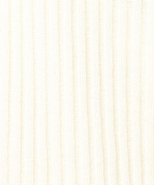 BEAUTY&YOUTH UNITED ARROWS（ビューティーアンドユースユナイテッドアローズ）の「BY 2×2リブVネックニットプルオーバー◆（ニット/セーター・レディース・ホワイト/ブラック/ライトグレー/ブラウン・FREE）」の8枚目の写真