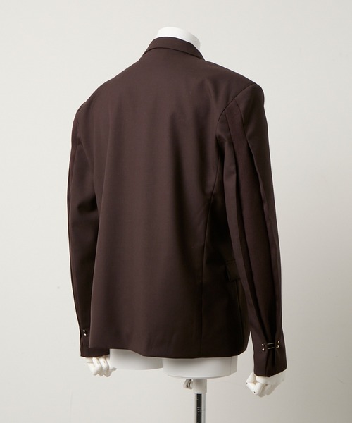 GRANCY】Pierced Tuck Tailored Jacket / ピアスデザインタック