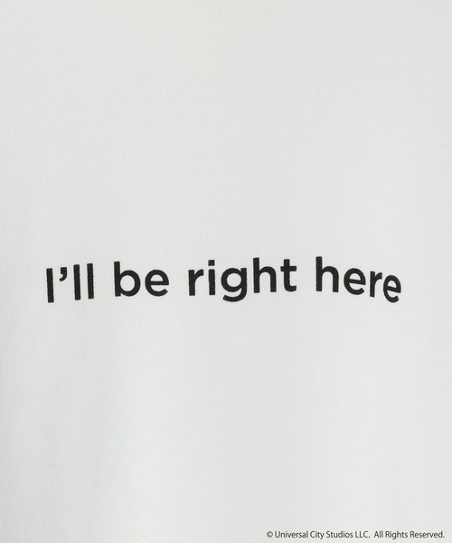 LOWRYS FARM（ローリーズファーム）の「【LFM(U)】E.T.／スウェットフーディー　 625125（スウェット・メンズ・ブラック/オフホワイト・MEDIUM/LARGE）」の10枚目の写真