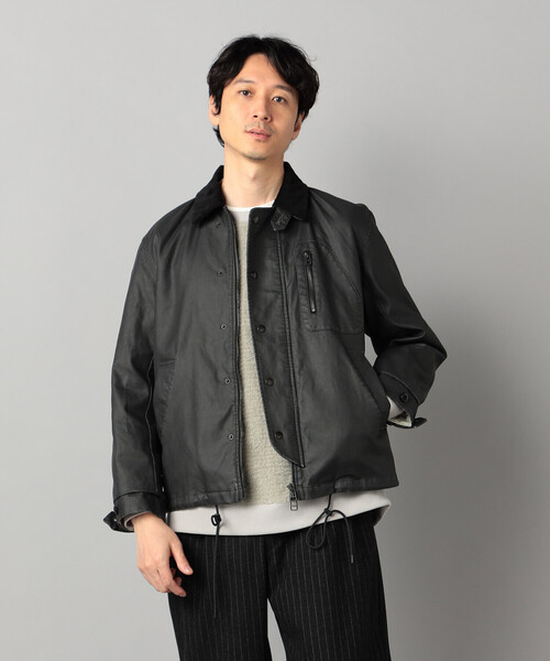 β MEN（ベータメン）の「N-1コーティングブルゾン（ブルゾン・メンズ・ブラック・L/M）」の5枚目の写真
