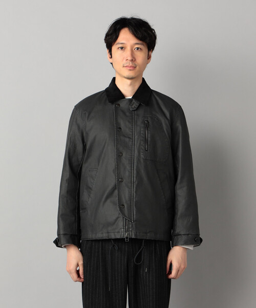 β MEN（ベータメン）の「N-1コーティングブルゾン（ブルゾン・メンズ・ブラック・L/M）」の6枚目の写真
