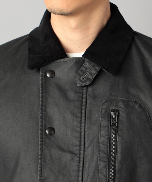 β MEN（ベータメン）の「N-1コーティングブルゾン（ブルゾン・メンズ・ブラック・L/M）」の9枚目の写真