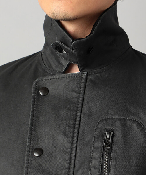 β MEN（ベータメン）の「N-1コーティングブルゾン（ブルゾン・メンズ・ブラック・L/M）」の10枚目の写真