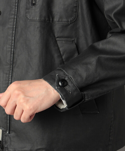 β MEN（ベータメン）の「N-1コーティングブルゾン（ブルゾン・メンズ・ブラック・L/M）」の12枚目の写真