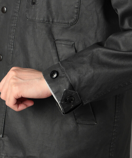 β MEN（ベータメン）の「N-1コーティングブルゾン（ブルゾン・メンズ・ブラック・L/M）」の13枚目の写真