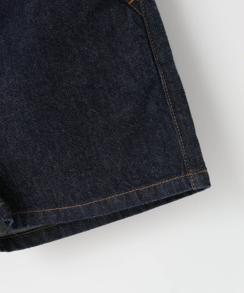LOWRYS FARM(ローリーズファーム)の「ベルトツキデニムショートパンツ 607546(デニムパンツ・キッズ・ワンウォッシュ/ブルー/ブラック・110cm/150cm/140cm/130cm/120cm)」の11枚目の写真