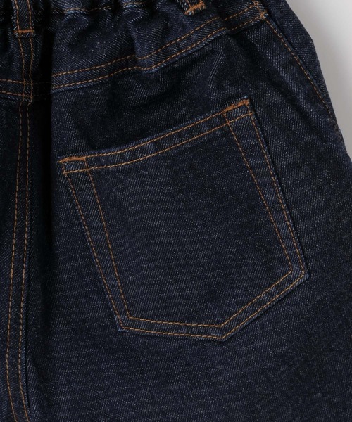 LOWRYS FARM(ローリーズファーム)の「ベルトツキデニムショートパンツ 607546(デニムパンツ・キッズ・ワンウォッシュ/ブルー/ブラック・110cm/150cm/140cm/130cm/120cm)」の13枚目の写真