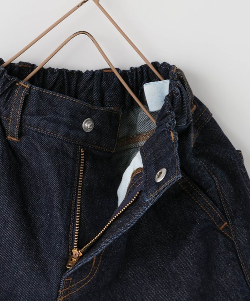 LOWRYS FARM(ローリーズファーム)の「ベルトツキデニムショートパンツ 607546(デニムパンツ・キッズ・ワンウォッシュ/ブルー/ブラック・110cm/150cm/140cm/130cm/120cm)」の15枚目の写真
