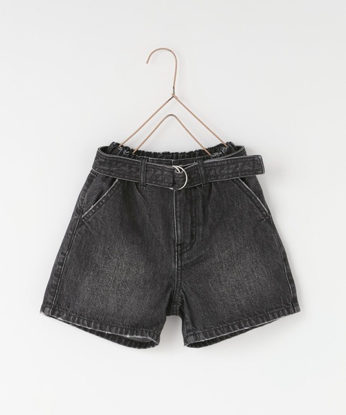 LOWRYS FARM(ローリーズファーム)の「ベルトツキデニムショートパンツ 607546(デニムパンツ・キッズ・ワンウォッシュ/ブルー/ブラック・110cm/150cm/140cm/130cm/120cm)」の20枚目の写真