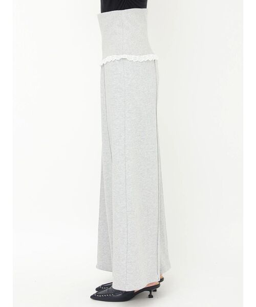 CALNAMUR（カルナムール）の「太リブベルトスウェットパンツ（その他パンツ・レディース・ライトグレー/ネイビー・FREE）」の15枚目の写真