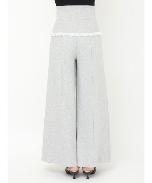 CALNAMUR（カルナムール）の「太リブベルトスウェットパンツ（その他パンツ・レディース・ライトグレー/ネイビー・FREE）」の16枚目の写真